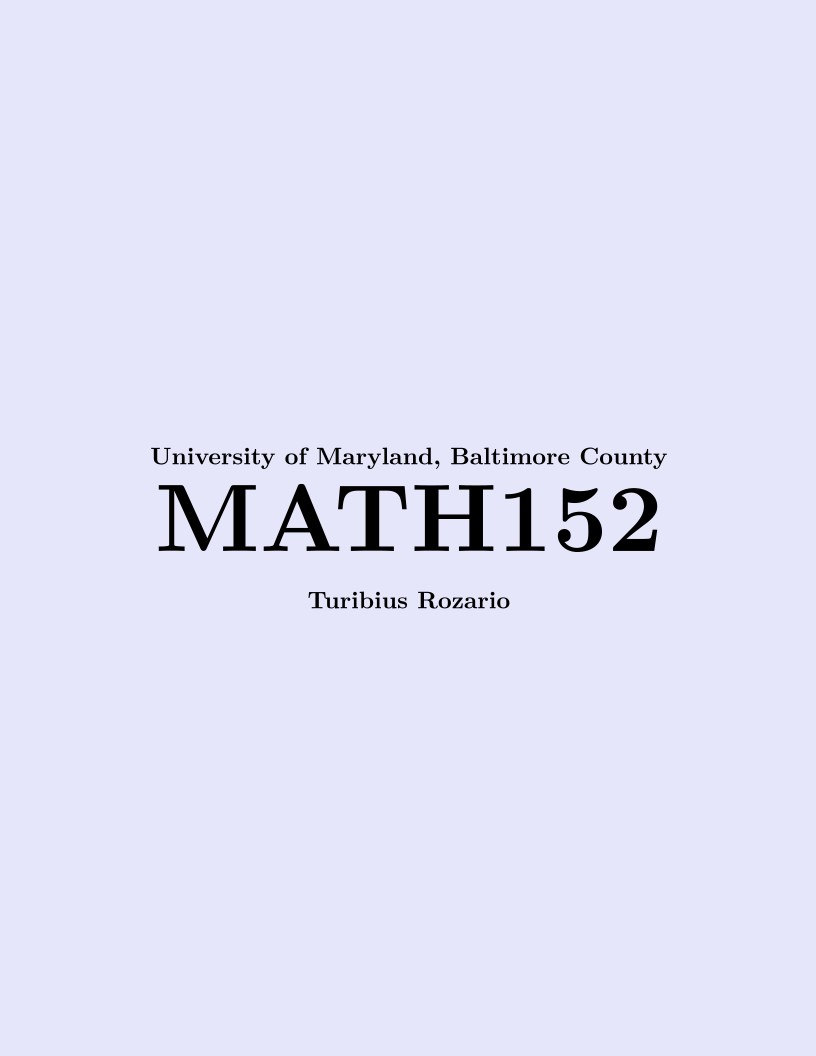 Calculus 2 Notes cover